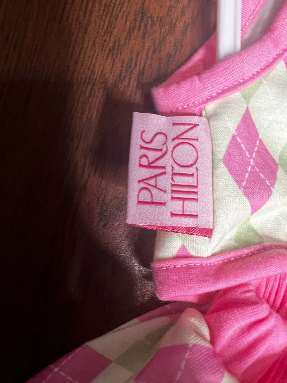 Paris Hilton Pet Apparel Dog Clothes with Sunglasses Geometric Pink Set XS